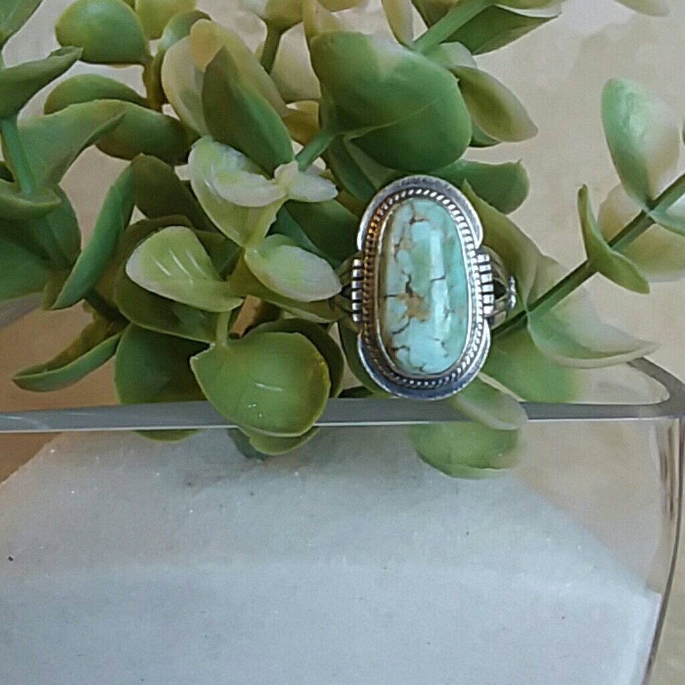 💎 Gorgeous Authentic Turquoise ring! Beautiful!!    💥 TRADE- make Offer!! - Picture 2 of 5